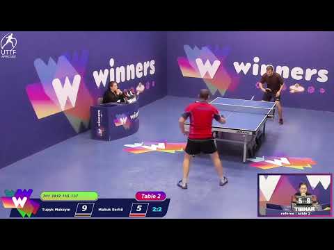 Winners League 10.11.21 Tupyk Maksym - Maliuk Serhii 18:30