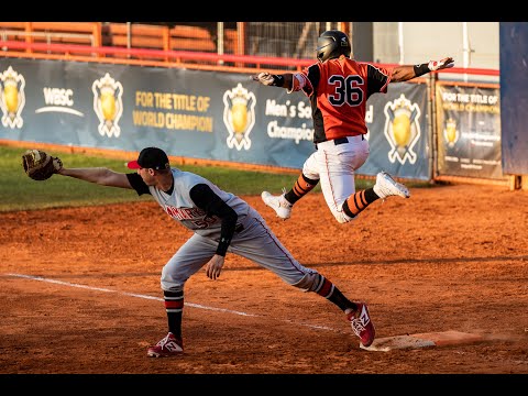 WBSC Softball Highlights: Men's Softball World Championship: Denmark v The Netherlands