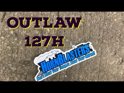 Hornblasters Outlaw 127H Train Horn Install And Public Pranks