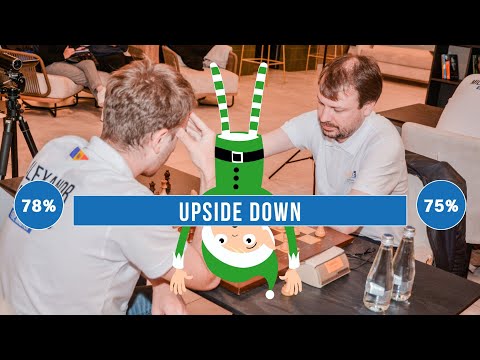 FM Alexander Baranciuc MLD, 2338 - GM Alexey Kislinsky CZE, 2355. Saint Charbel Chess Cup 2.