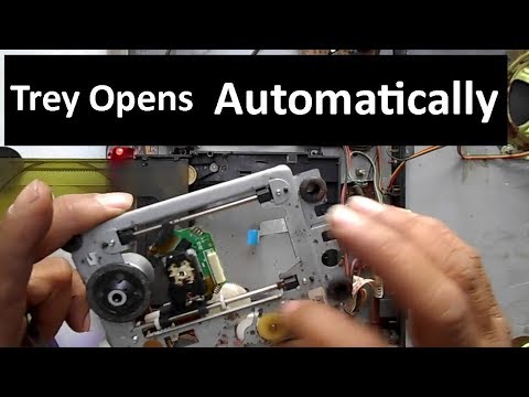How to Repair DVD Player Trey Automatically Open Up