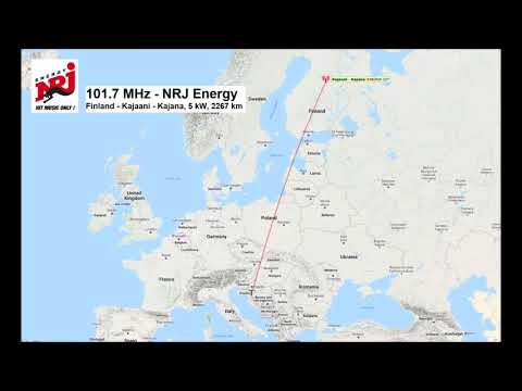 [Sporadic E] FM DX - Finland, Sweden, United Kingdom, Ireland - received in Bosnia (25.05.2021.)