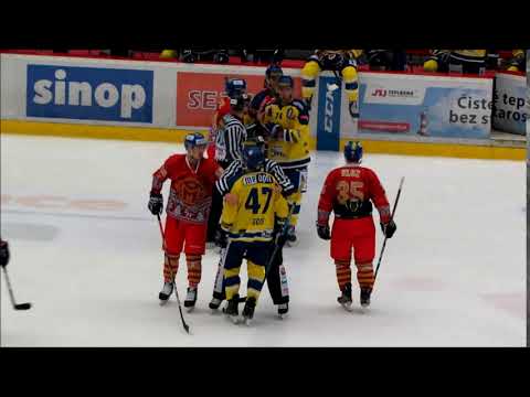 Martin Beránek, Jiří Goiš (Motor České Budějovice - Přerov 9:3, 2019-20)