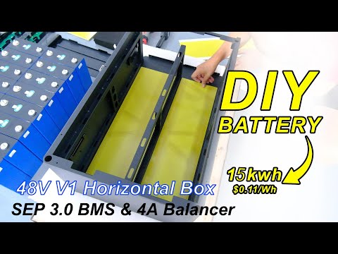 SAVE Thousands V1 - Build your own 48V home solar battery backup!