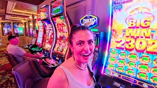 We SCREAMED So LOUD after the BIG WIN We Needed in Vegas!!