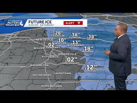 December 25 Forecast: Severe Weather Alert Day Friday for Western PA