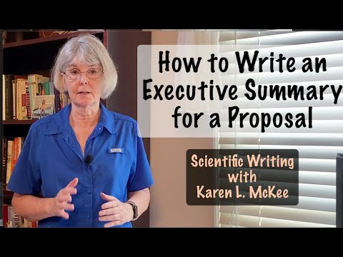 How to Write an Executive Summary for a Proposal