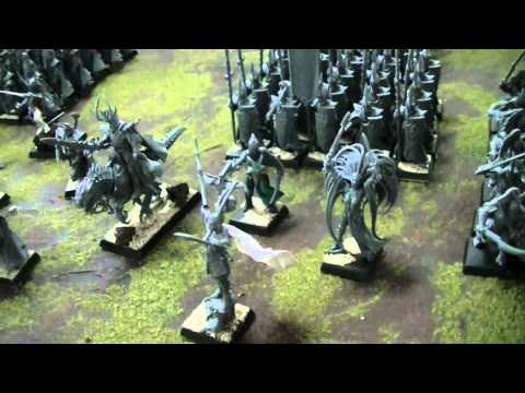 Dark Elves army assembledWIP