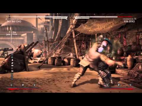 Bo Rai Cho Drunken Master 45% meterless corner combo