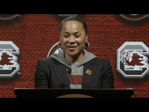 Dawn Staley at SEC Media day 10/18/2022