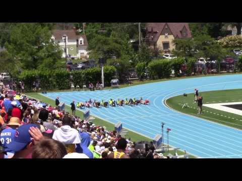 2017 IHSA Boys' 2A 100m Dash Final