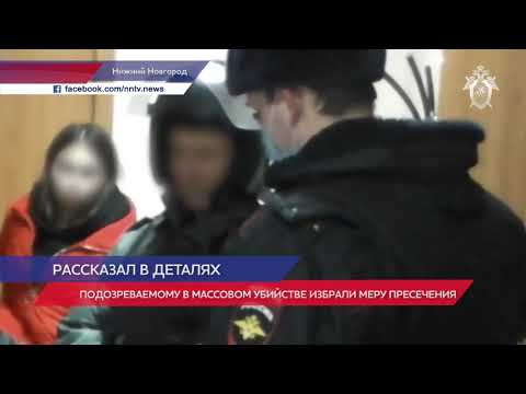 Суд арестовал обвиняемого в убийстве семьи в посёлке Кудьма Нижнего Новгорода