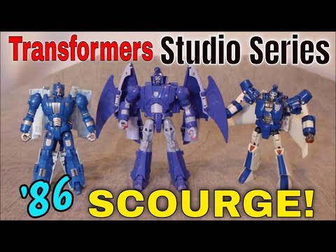 Transformers Studio Series ' 86 Scourge - GotBot true Review NUMBER 829