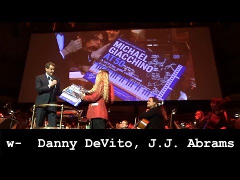 My EPIC Michael Giacchino at 50 Experience w-  Danny DeVito, J.J. Abrams & Himself