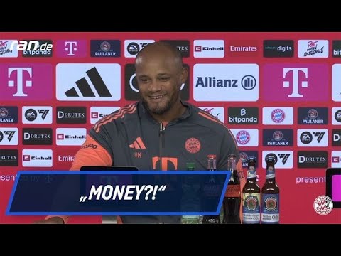 FC Bayern: "Money?!" Vincent Kompany sorgt für Lacher