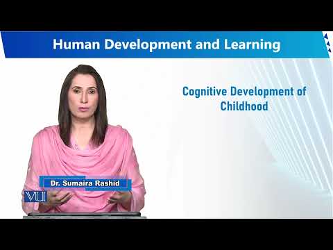Cognitive Development of Childhood | Human Development and Learning | EDU302 Topic023