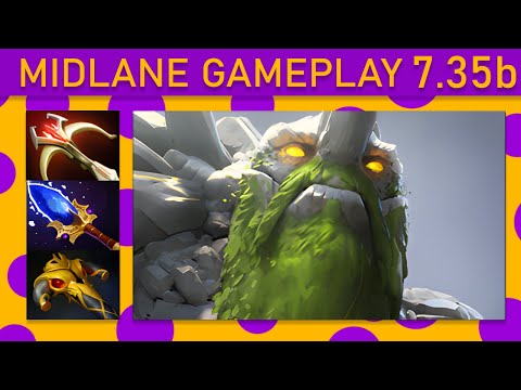 ⭐Tiny 20+ Kills! Mid Gameplay 7.35b - Dota 2 Top MMR