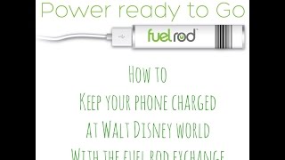 FuelRod Kiosks at Walt Disney World