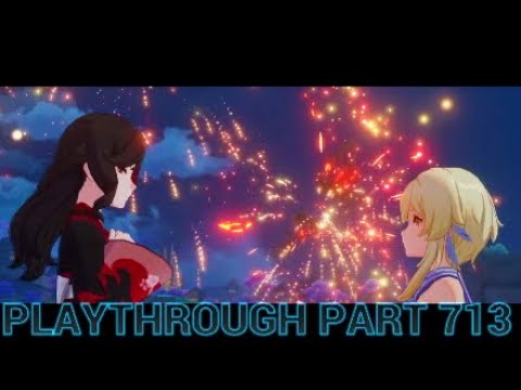 Genshin impact Playthrough part 713 this time the youkai passes