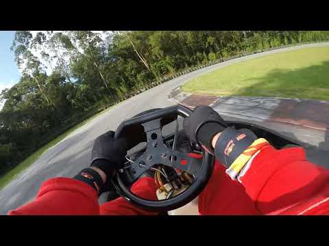 Volta de Kart em Aldeia da Serra com Caio Ventura.