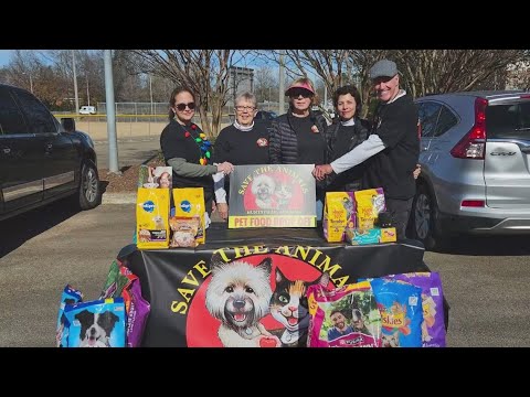 Huntsville pet food drive helps families in need, Save the Animals collects donations