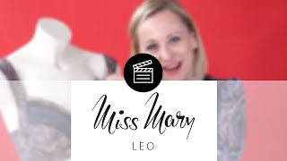 LEO - Bygel-bh med tufft djurmönster och färgmatchade spetsdetaljer