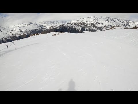 Piste  Red Grande Combe   Val Cenis Ski