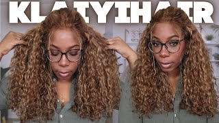 I Want Color AND My Edges! Sunkissed Highlight 7x5 Closure Wig | Beginner Everyday Wig | KlaiyiHair