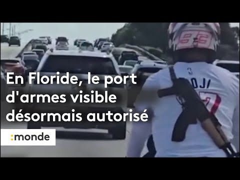 En Floride, le port d'armes visible désormais autorisé