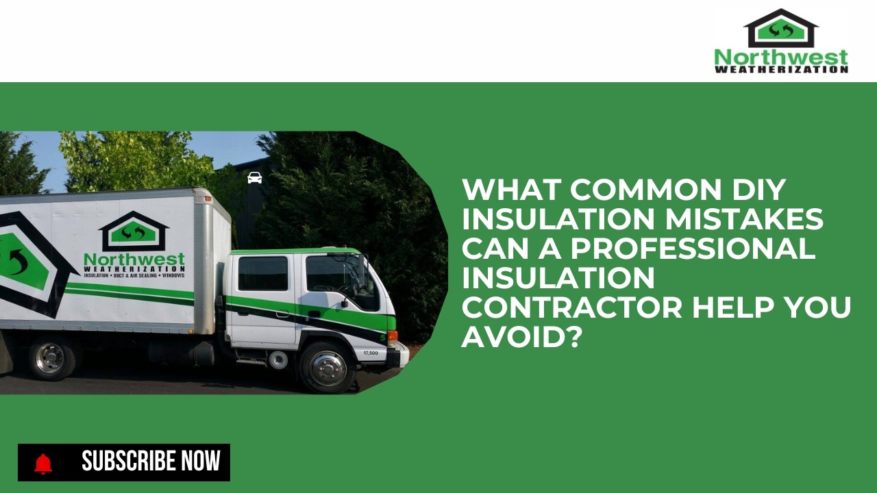 Insulation Contractor Portland OR | Northwest Weatherization, LLC | Increase Home Value & Efficiency