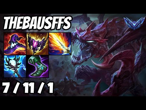 Thebausffs Flex Cho'Gath Jungle vs Kayn 23/09/2024