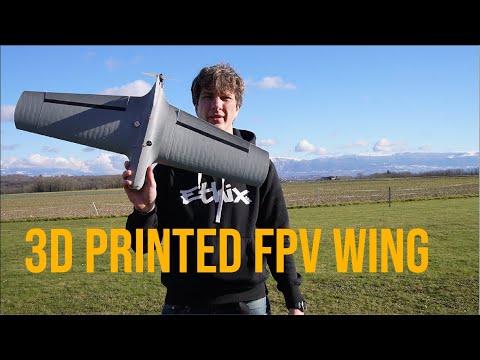 I Built a 516 g 3D-Printed FPV Wing | Fast, Efficient and Autonomous-Ready