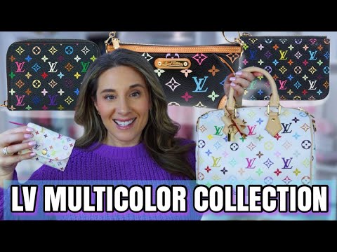 SHARING MY ICONIC LOUIS VUITTON MULTICOLOR COLLECTION: A Must-See for Fashion Lovers!