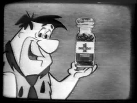The Flintstones doing a Vitamin Commercial - 1962!!
