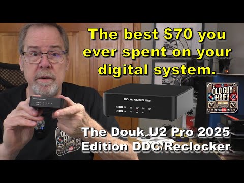 The best $70 you ever spent on your digital audio system. The Douk U2 Pro 2025 Edition DDC/Reclocker