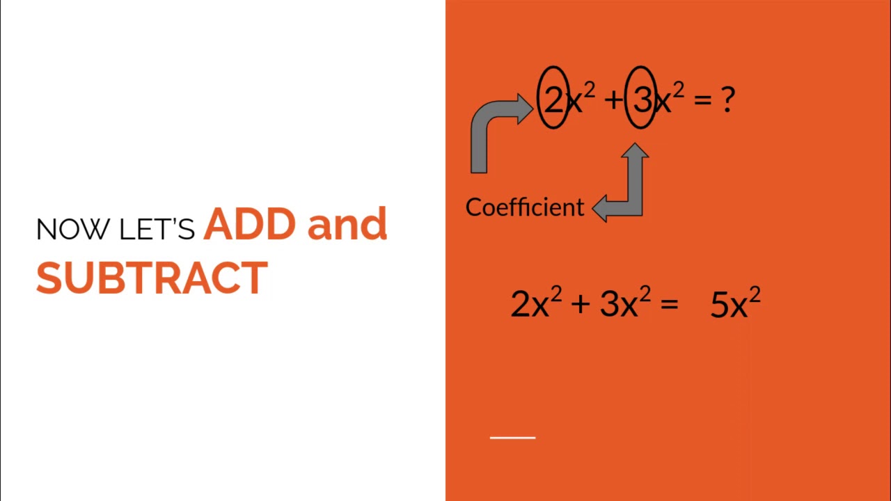 Adding and Subtracting Bases with Exponents (Rules of Exponents)