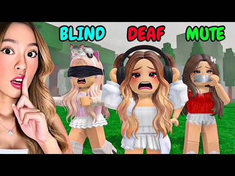 BLIND DEAF & MUTE CHALLENGE IN 99 NIGHTS IN THE FOREST..