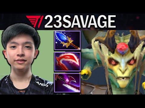 T1.23SAVAGE MEDUSA WITH AGHANIMS-SILVEREDGE - DOTA 2 7.30E GAMEPLAY