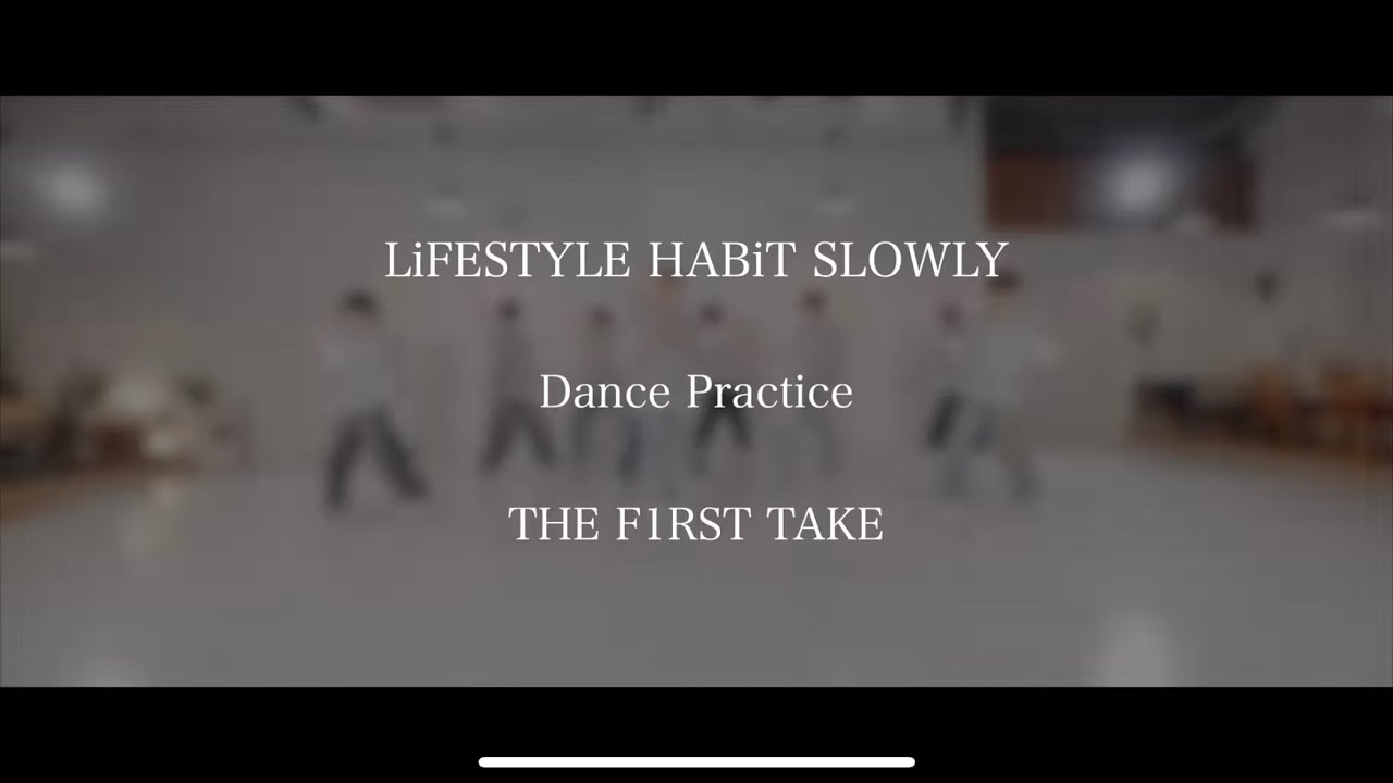 【THE F1RST TAKE DP】LiFESTYLE HABiT SLOWLY - ピーターパンシンドローム