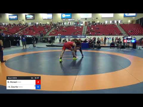 2018 Marine Corps US Open/Senior Men's Freestyle 92 Con 8 #1 - Donald Mcneil (NYAC) Vs. Kenneth Co
