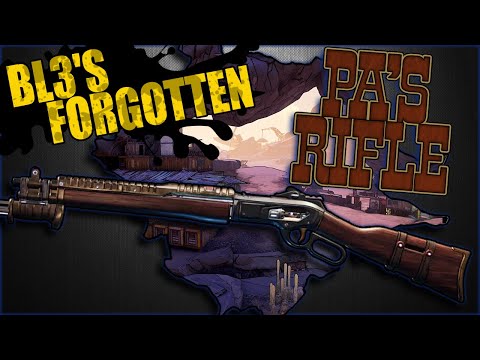 BL3's Forgotten - Pa's Rifle - Unique Blue Jakob's AR Showcase & Guide