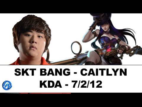 SKT T1 Bang - Caitlyn vs Tristana - Kr SoloQ