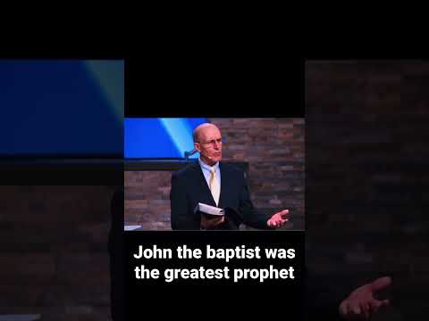 John the baptist was the greatest prophet!? #shorts