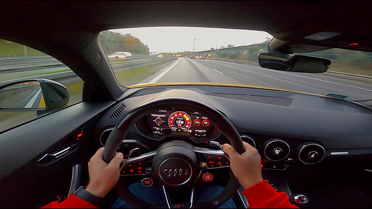 2018 Audi TT RS 2.5 TFSi 400 HP baby R8 - POV Test Drive ...