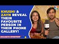 What’s in my phone with Aashiqana fame Khushi Dubey & Zayn Ibad Khan | Exclusive