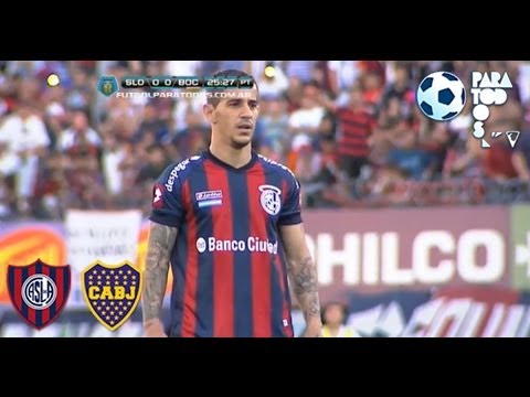 Penal atajado por Orión. San Lorenzo 0 - Boca 0. Fecha 14. Torneo Inicial 2013. Fútbol Para Todos