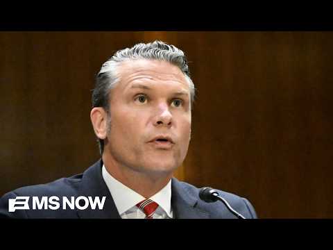 Hegseth pressed on how Iran is launching strikes if their capabilities were destroyed as he said