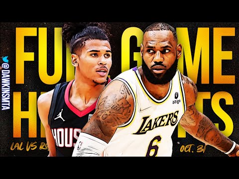 Los Angeles Lakers vs Houston Rockets Full Game Highlights | October 31, 2021 | FreeDawkins