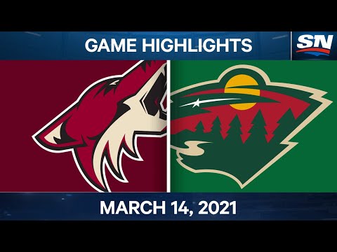 NHL Game Highlights | Coyotes vs. Wild - Mar. 14, 2021