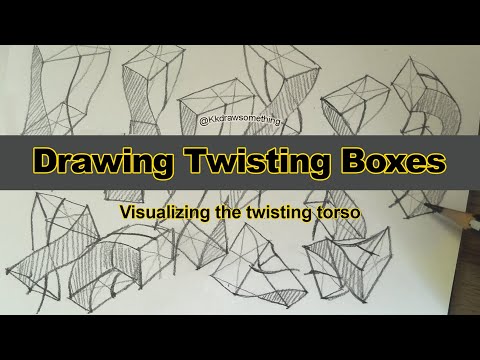 How to draw twisting boxes (Simplified Torso)
